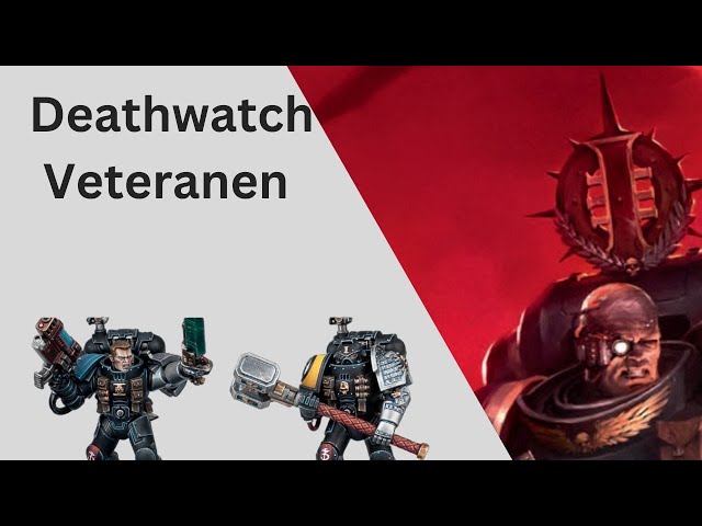 Death Watch Veteranen wie ausrüsten? Vorschläge mit new Recruit