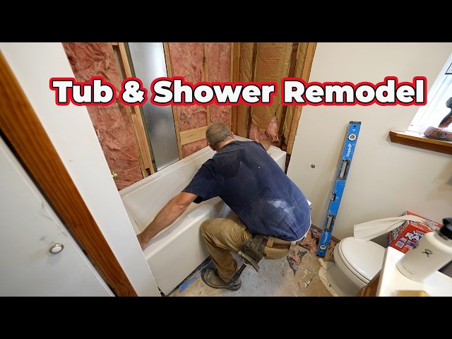 Tub Shower Remodel Timelapse