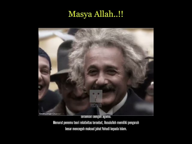 Nabi Muhammad SAW di mata Albert Einstein