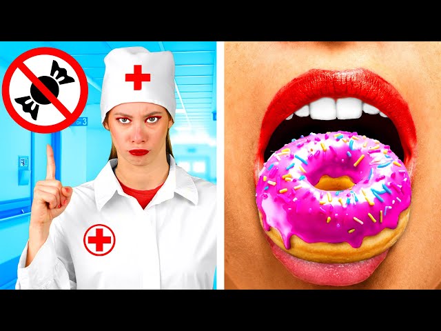 How To Sneak Food Into Hospital | Crazy Challenge by MeMeMe Challenge