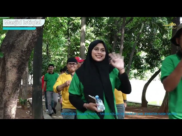 Menyusuri Jogging Track, Jalan Santai Sudut-Sudut Masjid Istiqlal, Jakarta