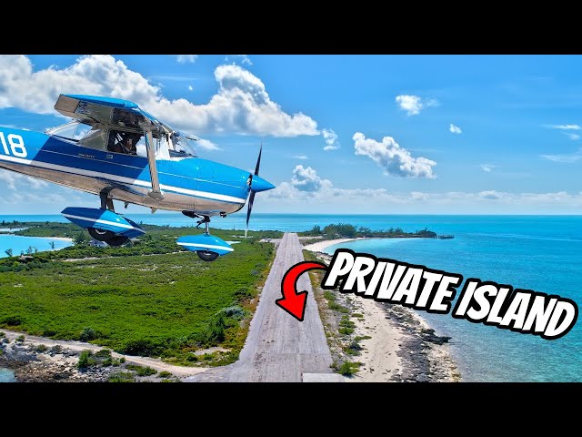 I flew my Cessna 150 to a PRIVATE ISLAND