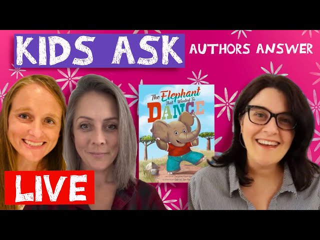 Kids Ask Authors Answer - The Elephant that Wanted to Dance with Despina Mavridou