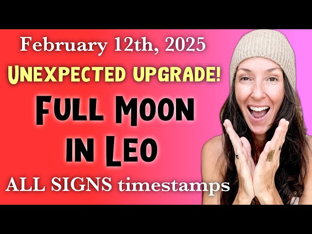 Ready for CHANGE? 💫A NEW YOU!!!! 🤸🏽‍♀️🌱DETAILED horoscope for February FULL MOON 🌝 ALL SIGNS