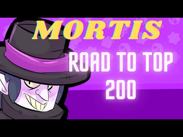 Brawl Stars Mortis Gameplay (Road to Top 200)