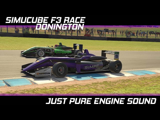 iRacing F3 Race - Battle From The Midpack | Just Engine Sound