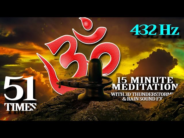 Om chanting 1008 times // om mantra day 1 // om sound // mediation// relaxing music // calm music