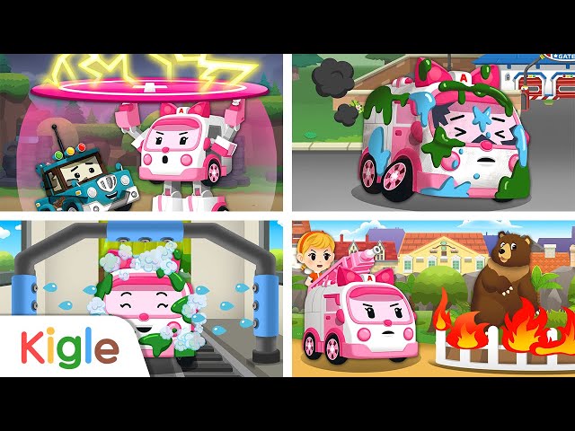 Robocar Poli | Spesial Ambulans | Mobil Untuk Anak | Kigle TV Indonesia