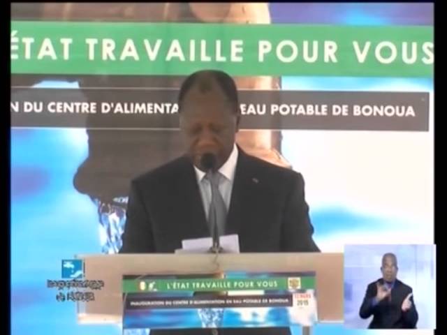 Discours du Président Alassane Ouattara à Bonoua