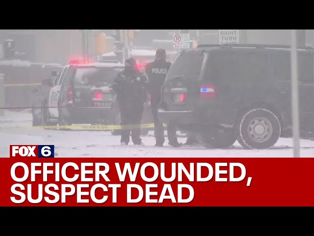 Milwaukee police shooting: Suspect dead, officer wounded | FOX6 News Milwaukee