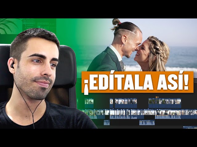 Cómo Editar Una Boda Cinematográfica ★ Ceremonia - Edición en Directo (Trucos Profesionales)