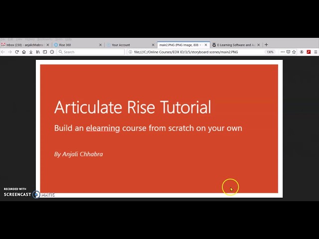 Articulate Rise Tutorial