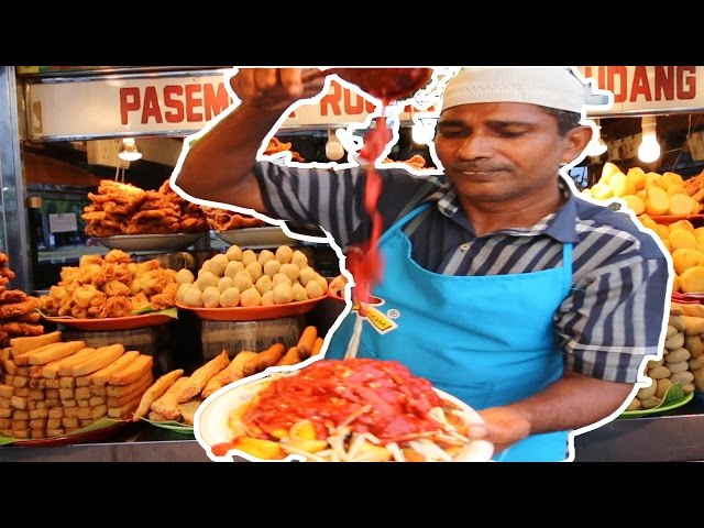 Malaysian Indian Street Food! | Dancing Rojak Man in Penang!