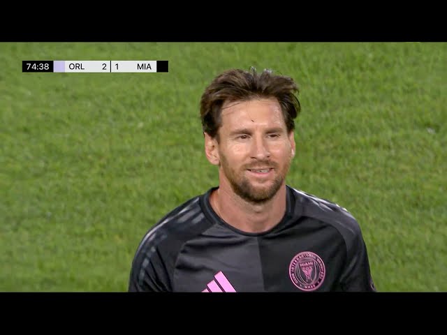 Messi vs Orlando City  - Inter Miami vs Orlando Highlights & Goals