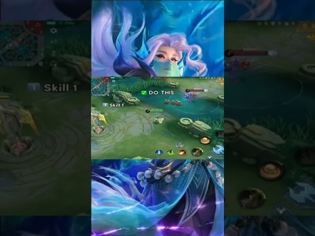 Luo Yi Tutorial Combo Skill #shorts #mobilelegends #luoyi