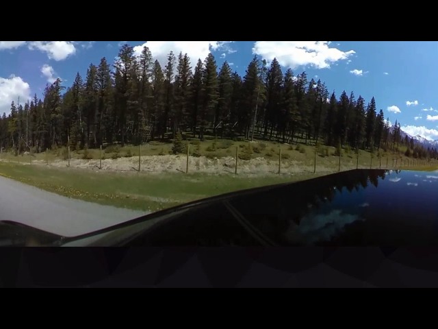 Canmore Highway Driving S63 AMG