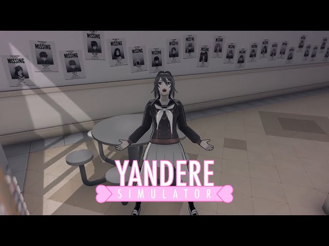 Could it be that all the students have missing posters? | YandereSimulator gameplay