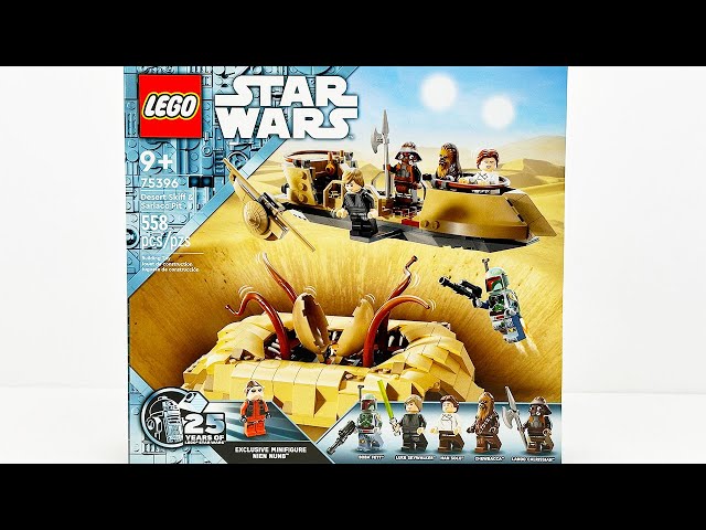 LEGO Star Wars Desert Skiff & Sarlacc Pit (75396) Review!