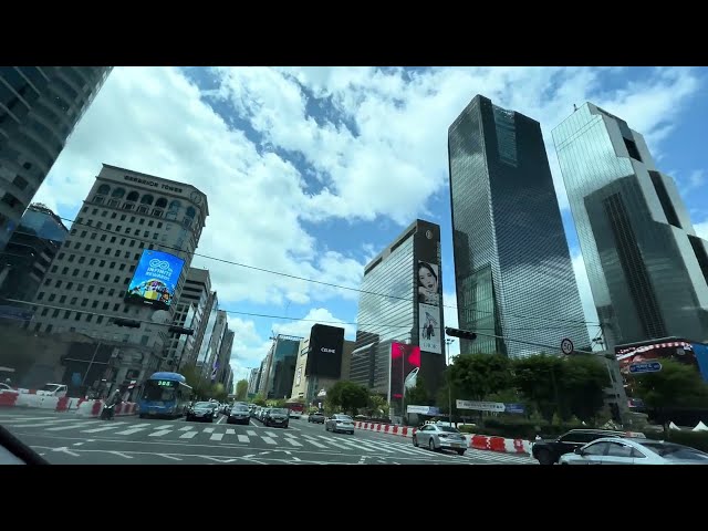 Cockpit View | “Driving The Genesis G90 in Gangnam, Seoul, Korea” #genesisg90 #g90