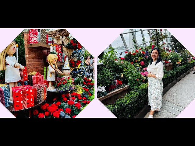 Vlog No#32 | Flower Dome, Monet & Christmas 2024| GirijaSaga