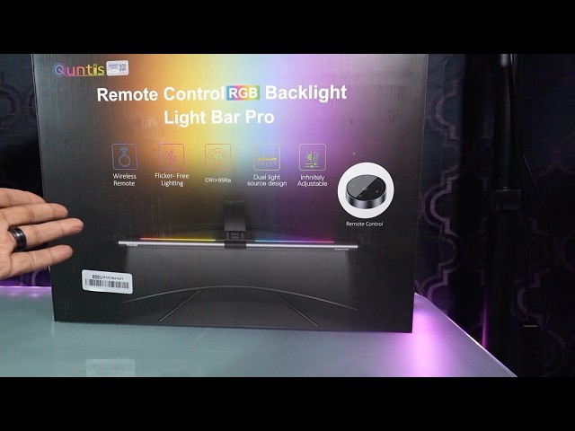 🔥 Quntis Light Bar Pro Setup & Review – The Best Monitor Light? 💡