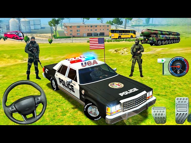 DACIA, VOLSKWAGEN, FORD, BMW COLOR POLICE CARS TRANSPORTING WITH TRUCKS - Police Sim 2022