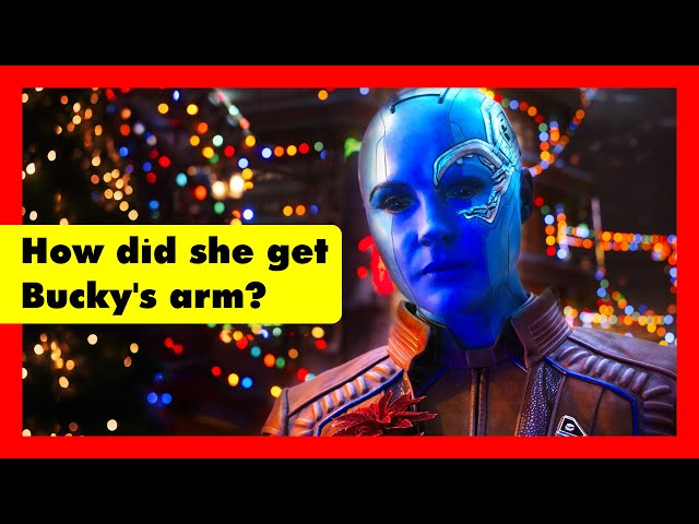 How did Nebula get Bucky's arm for Rocket?