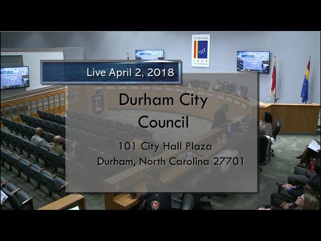 Durham City Council Apr 2, 2018