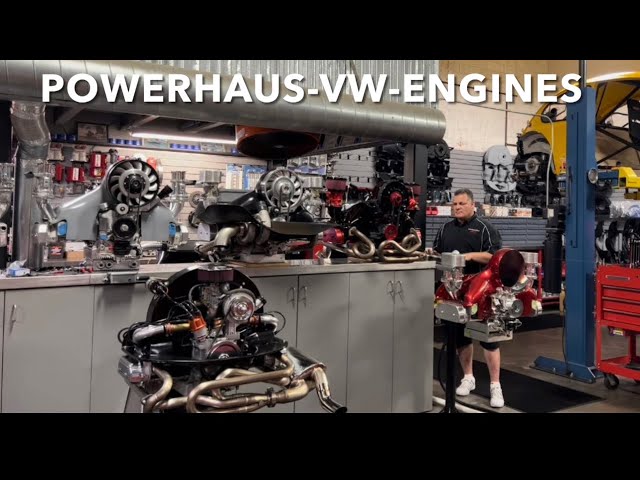 Powerhaus Air-Cooled 4 Cylinder 1776cc Single Carburetor Performance VW Engine