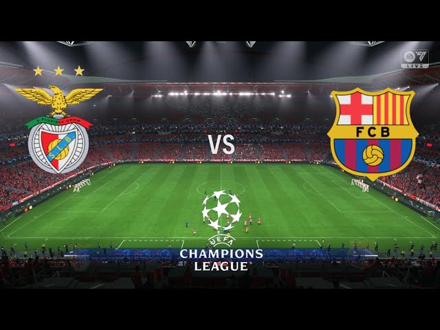 SL Benfica vs Barcelona - UEFA Champions League 2024/2025 | Ft Lewandowski | Full Match