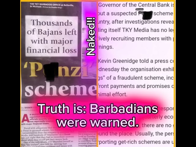 TKY Barbados - Barbadians were warned - Barbados