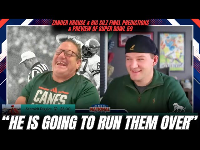 Zander Krause & Dan Sileo Super Bowl LIX Predictions & Final Thoughts...EPIG SEGMENT!!