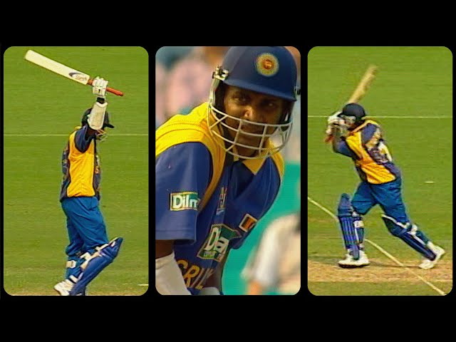 Jayasuriya belts 122 against Aussies | From the Vault