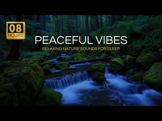 Gentle Flowing River Sounds for a Peaceful Night | Your Perfect Sleep Companion