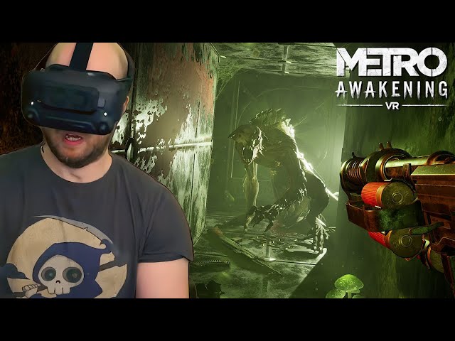 IT DOES NOT RUN WELL.. | Metro Awakening VR Full Playthrough - Part 1