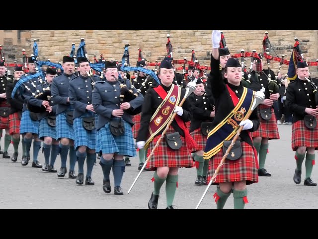 The Ceremony of Beating Retreat at Edinburgh Castle 2023 - Cadet - Part 2