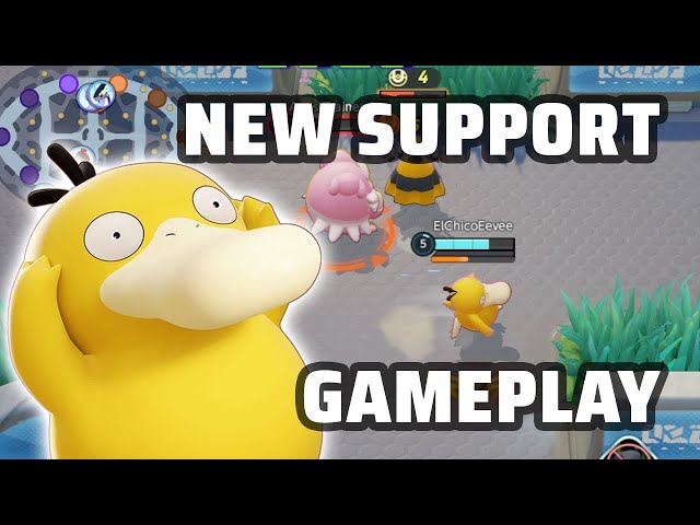 PSYDUCK NEW SUPPORT EARLY GAMEPLAY 🔥🔥- Pokémon UNITE | #rtex #pokemonunite #psyduck   #pokemon