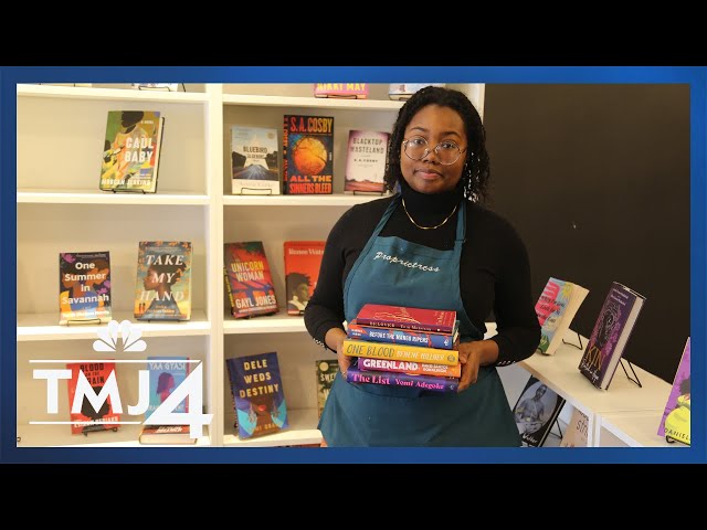 Almost every author in this new book store is Black