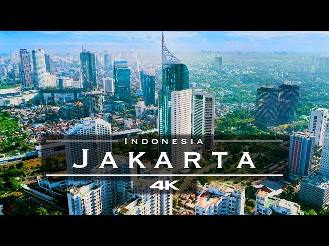 Jakarta, Indonesia 🇮🇩 - by drone [4K]