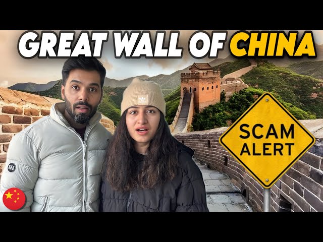 We went to the GREAT WALL OF CHINA 🇨🇳 (but we got SCAMMED 😭)