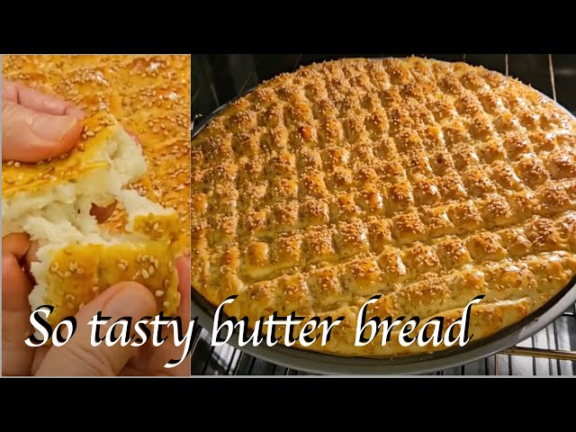 How to prepare Traditional butter bread of Urmia / طرز تهیه نان روغنی سنتی ارومیه