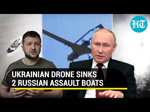 Ukraine's lethal Bayraktar TB2 drones sink two Russian Raptor boats; Kyiv releases dramatic video