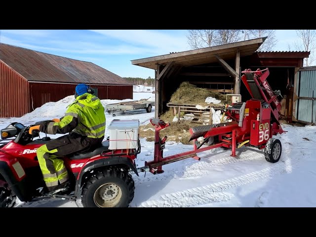 Firewood processor service and prep