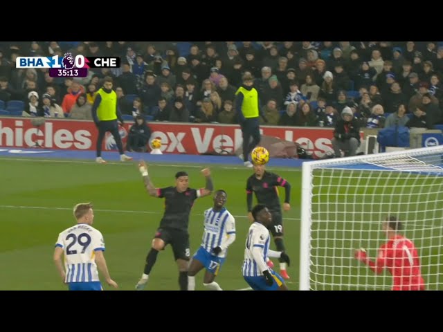 Enzo Fernandez Goal Disallowed 😥 | Brighton vs Chelsea 3-0 | Highlights | Premier League 2024