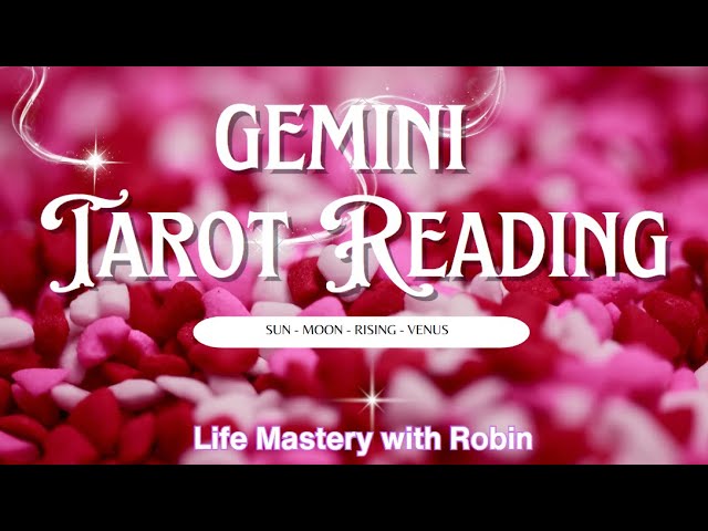 Gemini Love Reading | Let's Get Married