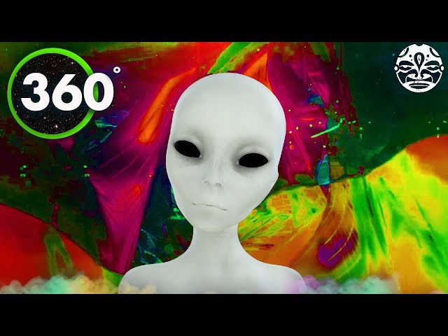 Psychedelic 360 (Virtual Reality) Alien Mind Chill 360 - Chill-Out Music & Art Music Video Mix