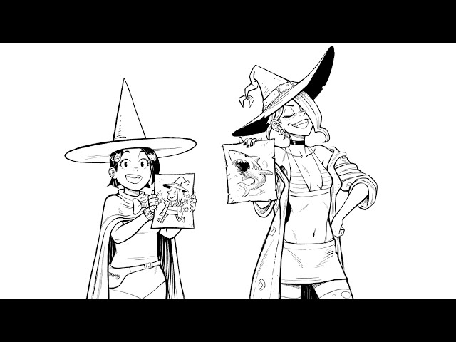 The Witch and The Wizard Art Showdown | Mcnostril comic