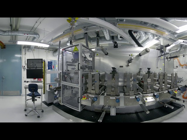 Virtual Tour to PrintoCent Pilot Factory  - Roll-to-Roll Converting