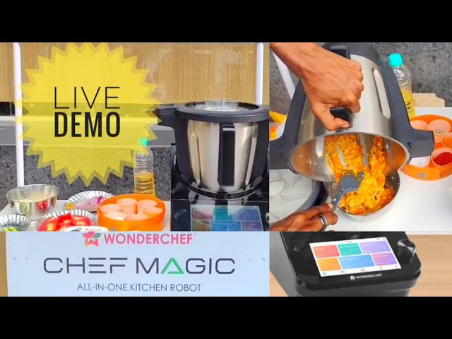 Wonderchef Chef Magic | Live Demo |All-in-One Kitchen Robot  #wonderchef #kitchen #kitchenappliances