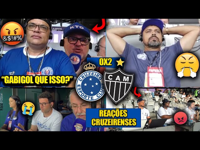 REAÇÕES dos CRUZEIRENSES FURIOSOS com a DERROTA - CRUZEIRO 0X2 ATLÉTICO-MG [REACT CAMP MINEIRO 2025]